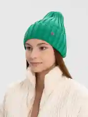 Горчичный женская шапка, шапка бини