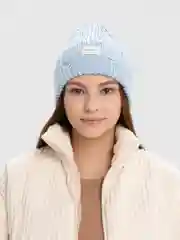 Голубой женская шапка, шапка бини