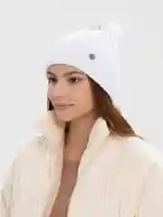 Белый женская шапка, шапка бини