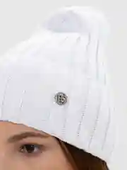 Белый женская шапка, шапка бини