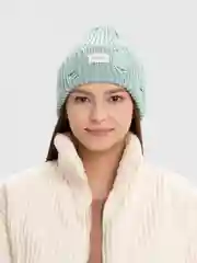 Мятный женская шапка, шапка бини