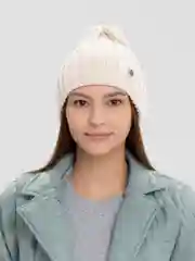 Молочный женская шапка, шапка бини