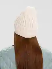 Молочный женская шапка, шапка бини