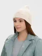 Молочный женская шапка, шапка бини