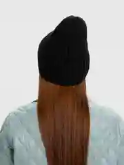 Черный женская шапка, шапка бини