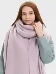 Пудровый шарф женский , зимний , теплый , подарок Новый год