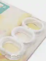 Белый штора для ванной