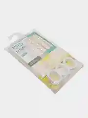 Белый штора для ванной