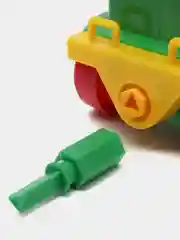 Игрушка пластмассовая "Поезд", конструктор, 16 х 9 х 9 см, разные цвета