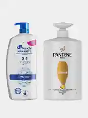 Набор PANTENE Шампунь Восстановление 900 мл + HEAD&SHOULDERS Шампунь от перхоти 2в1 900мл
