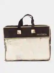 Белый плед Кубики, Велсофт, 220 х 200 см