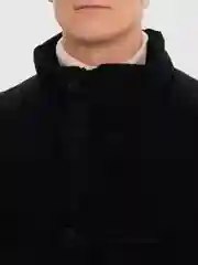 Черный жилет мужской вельветовый