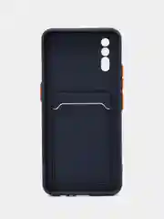 Темно-синий чехол для Vivo V17 Neo/iQOO Neo, с отсеком для карт