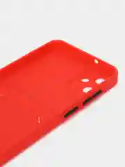 Красный чехол для Samsung Galaxy A05 (Самсунг Гэлекси А05), силиконовый, матовый