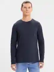 Угольный лонгслив мужской