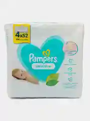 Детские салфетки Pampers Sensitive, 208 штук
