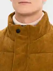 Медный жилет мужской вельветовый