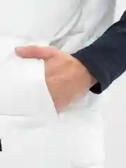 Белый жилет мужской вельветовый