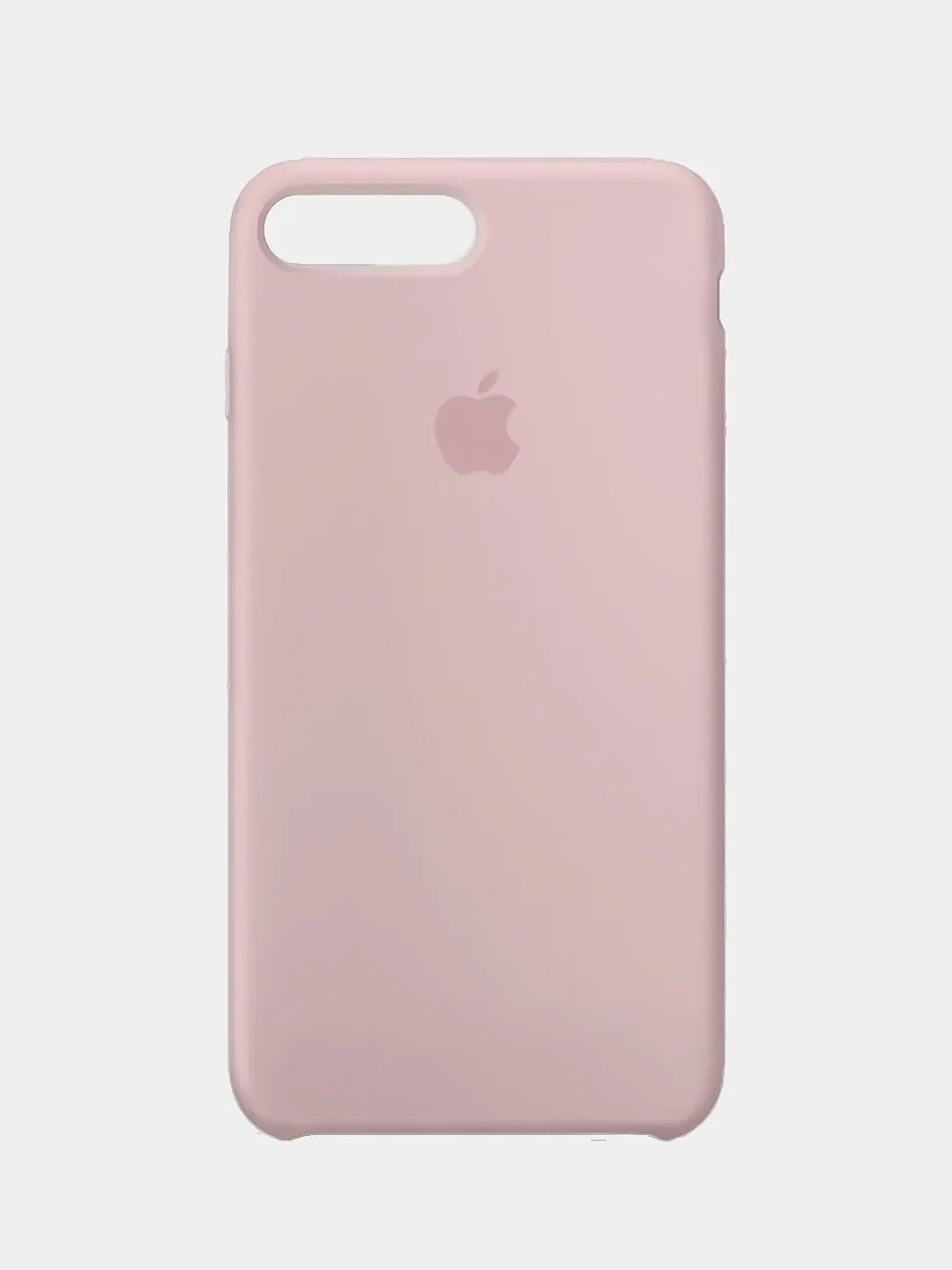 Бежевый чехол силиконовый iPhone 6/6S, 7/8/SE 2020, Plus, X/XS, XR, 11, 12, Pro, Max