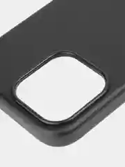 Тёмно-зелёный чехол MagSafe для iPhone 15 Pro Max Plus кожаный ROSCO из экокожи с защитой камер магнитом