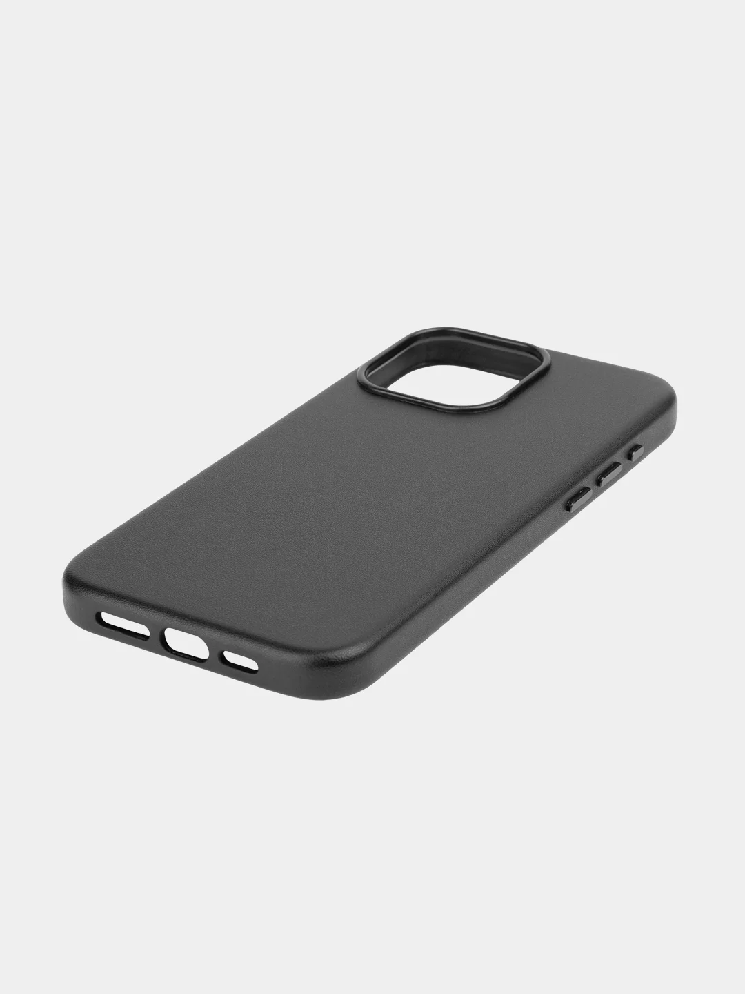Тёмно-зелёный чехол MagSafe для iPhone 15 Pro Max Plus кожаный ROSCO из экокожи с защитой камер магнитом