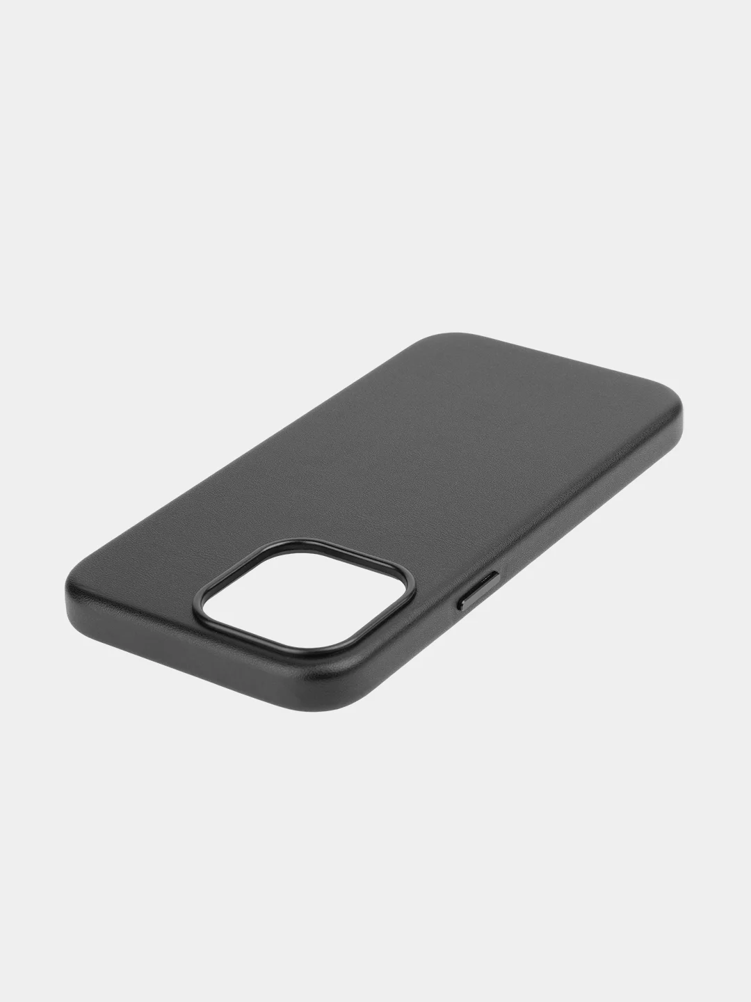 Тёмно-зелёный чехол MagSafe для iPhone 15 Pro Max Plus кожаный ROSCO из экокожи с защитой камер магнитом