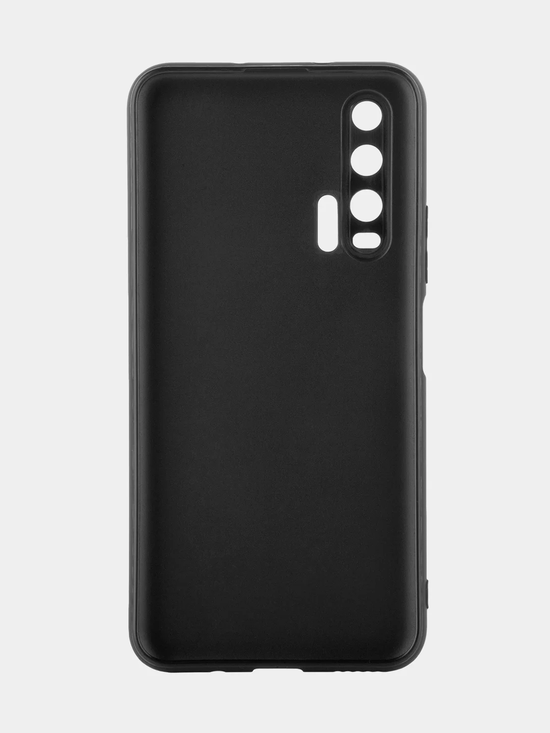 Черный чехол ROSCO для Honor 20 Pro матовый, силиконовый, тонкий, с защитой камер