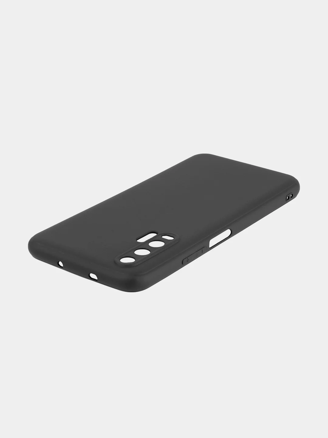 Черный чехол ROSCO для Honor 20 Pro матовый, силиконовый, тонкий, с защитой камер