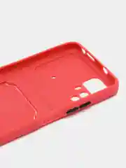 Коралловый силиконовый чехол для Xiaomi Redmi Note 12S (Сяоми Редми Нот 12С), прозрачный