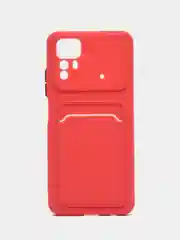 Коралловый силиконовый чехол для Xiaomi Redmi Note 12S (Сяоми Редми Нот 12С), прозрачный