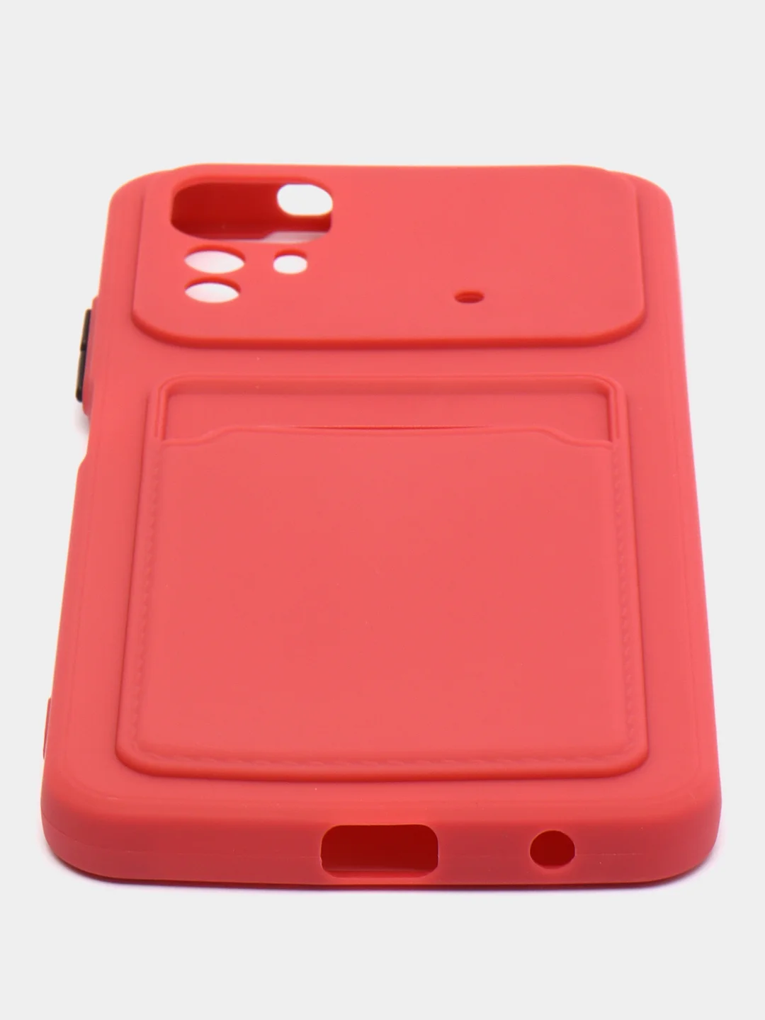 Коралловый силиконовый чехол для Xiaomi Redmi Note 12S (Сяоми Редми Нот 12С), прозрачный