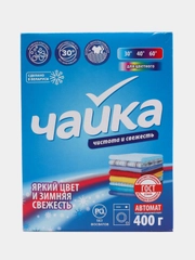 Стиральный порошок Чайка для цветного Яркий цвет и зимняя свежесть, автомат, 400гр
