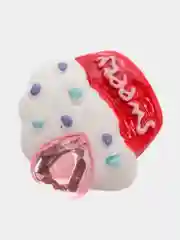 Белый кабошоны акриловые  20*25 мм