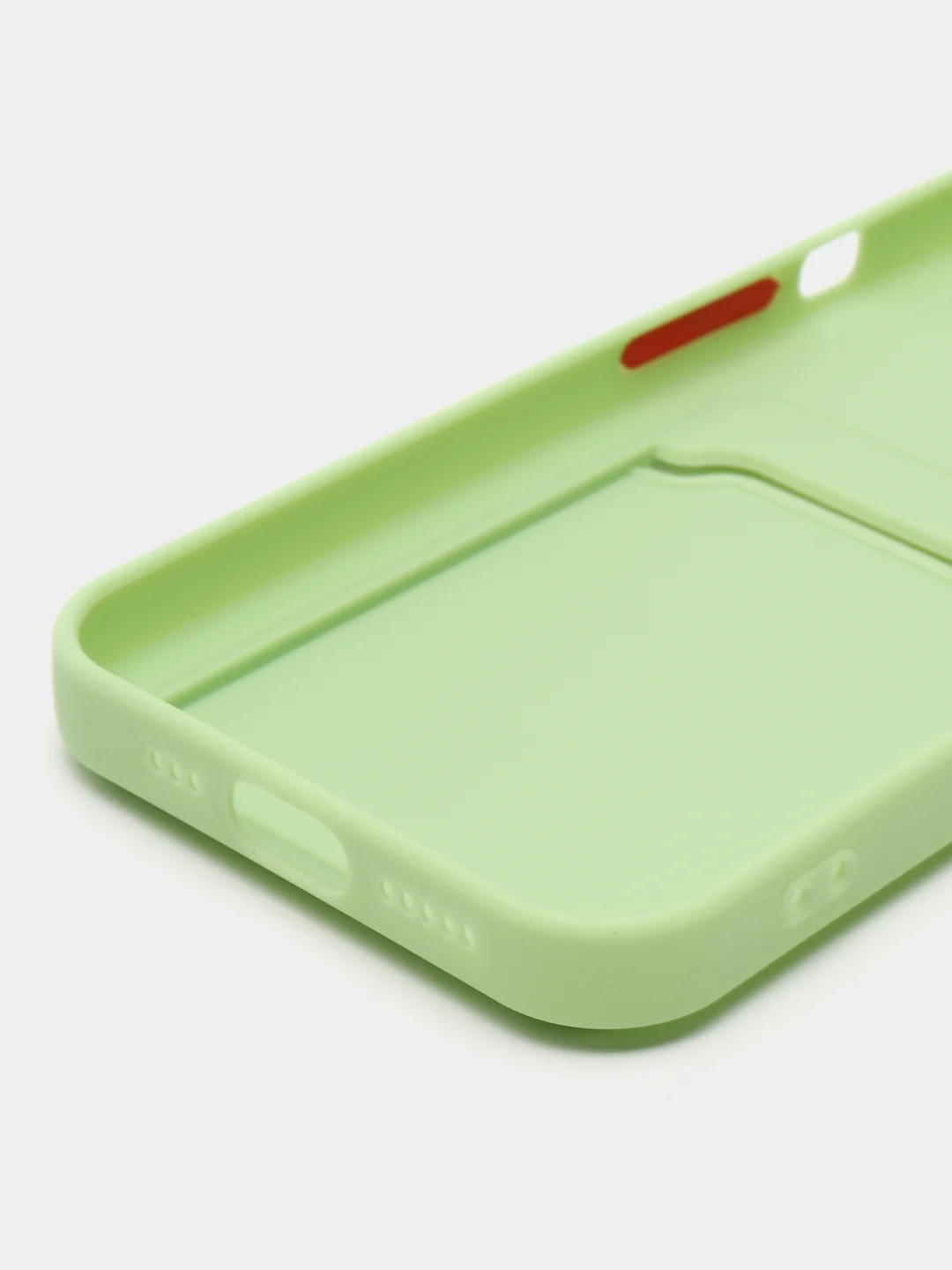 Зеленый чехол для Apple iPhone 15 Pro (Айфон 15 Про)