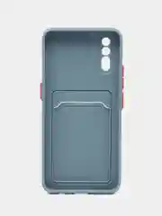 Синий меланж чехол для Vivo V17 Neo/iQOO Neo, с отсеком для карт