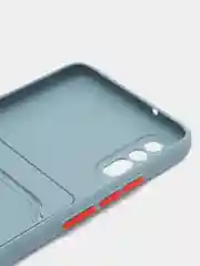 Синий меланж чехол для Vivo V17 Neo/iQOO Neo, с отсеком для карт