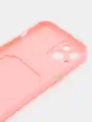 Пудровый чехол для Apple iPhone 15 (Айфон 15)