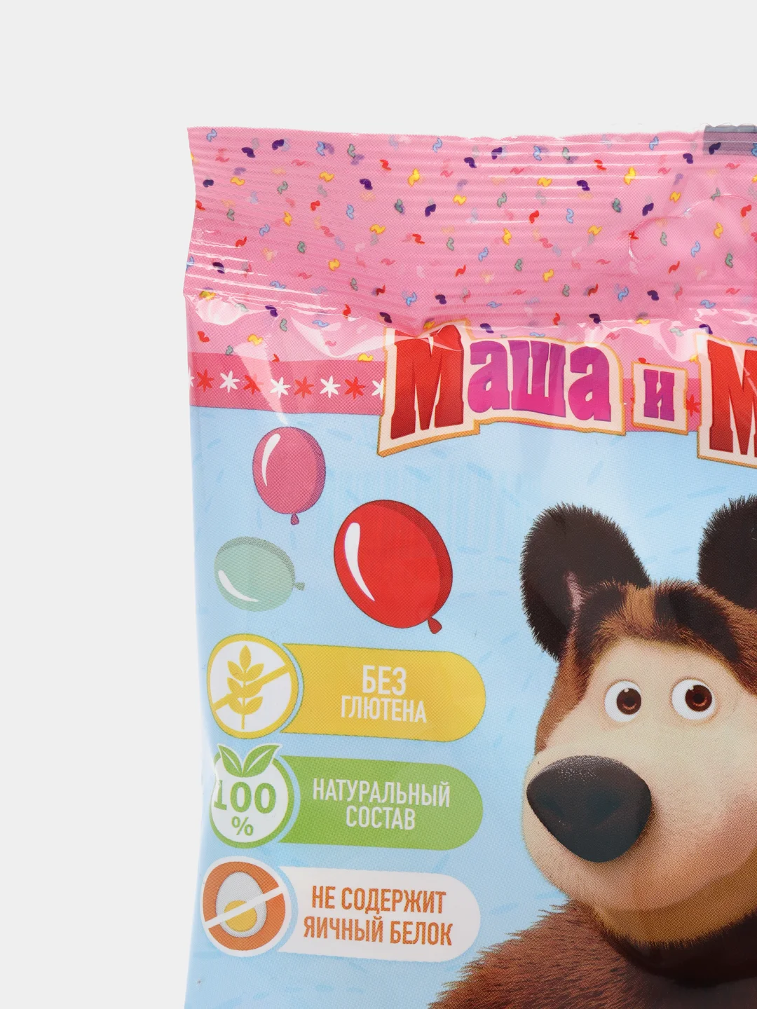 Зефир воздушный (машмеллоу) без глютена для десертов Маша и Медведь, 80 г