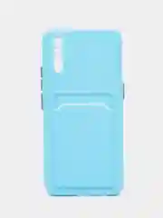 Голубой чехол для Vivo V17 Neo/iQOO Neo, с отсеком для карт