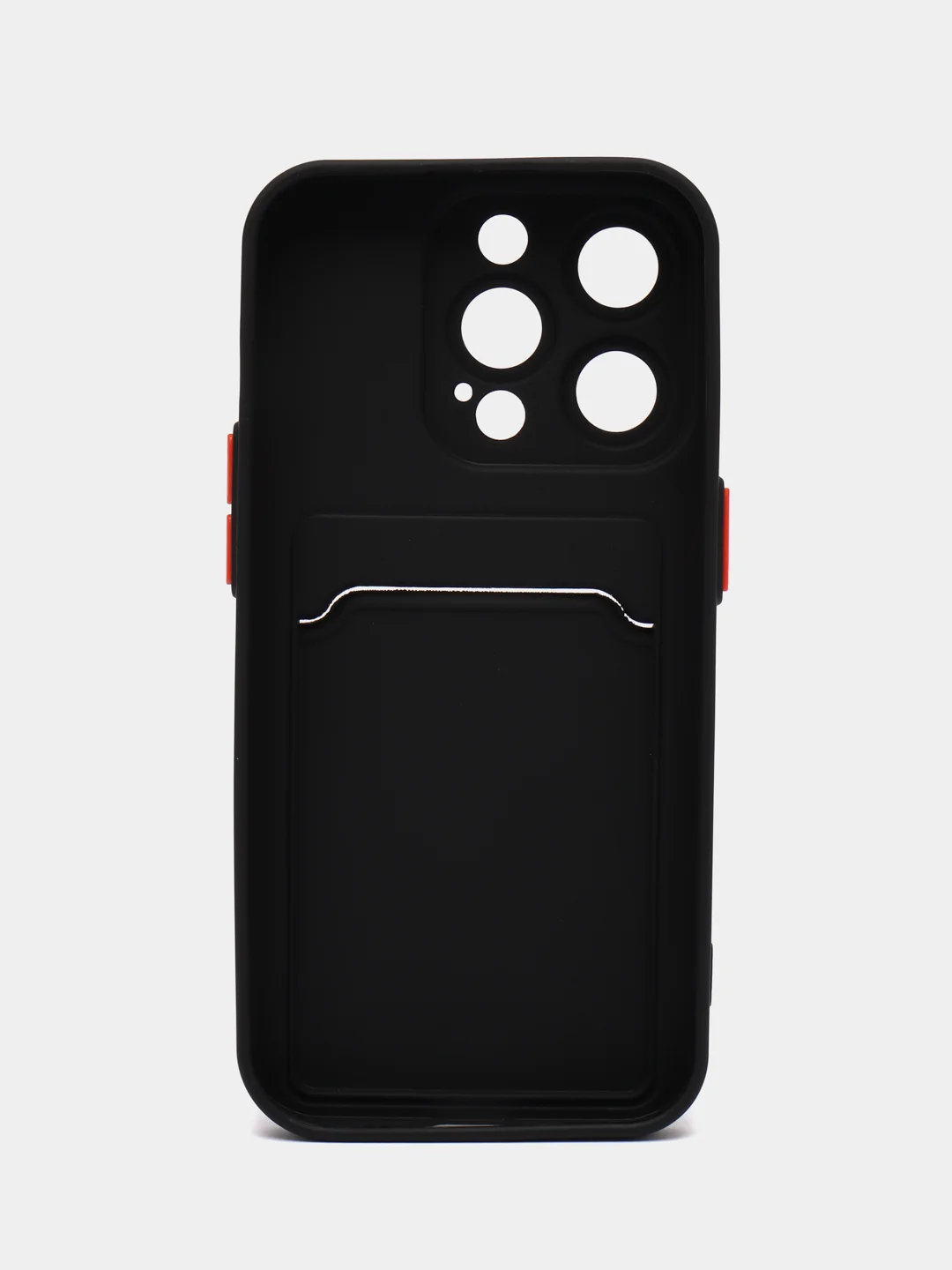 Черный чехол для Apple iPhone 15 Pro (Айфон 15 Про)