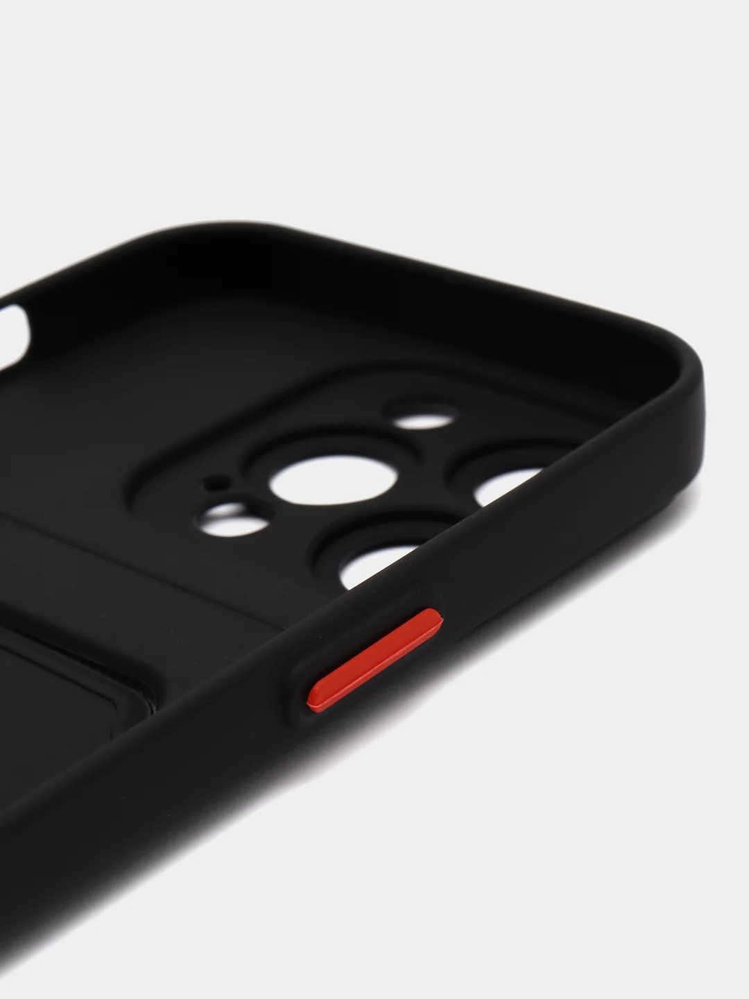 Черный чехол для Apple iPhone 15 Pro (Айфон 15 Про)