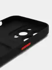 Черный чехол для Apple iPhone 15 Pro (Айфон 15 Про)