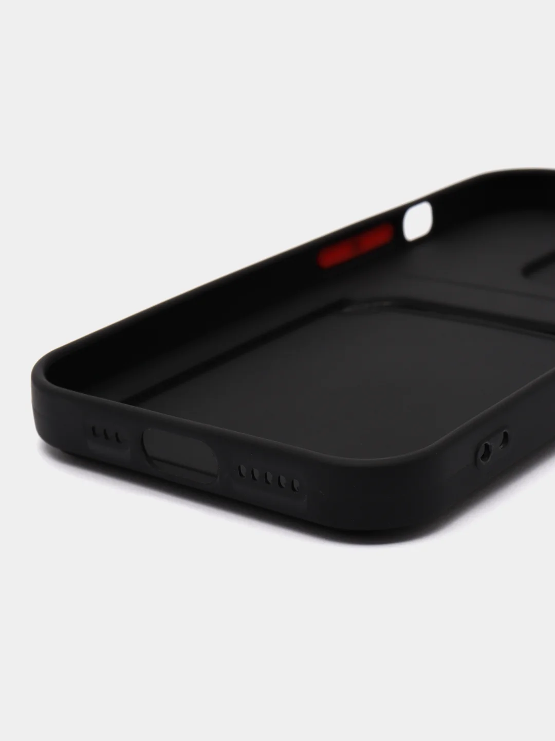 Черный чехол для Apple iPhone 15 Pro (Айфон 15 Про)