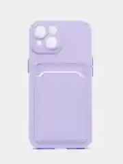 Лавандовый чехол для Apple iPhone 15 (Айфон 15)