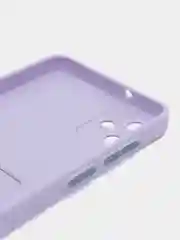 Лавандовый чехол для Samsung Galaxy A05 (Самсунг Гэлекси А05), силиконовый, матовый
