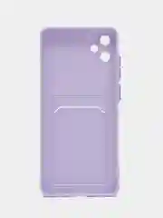 Лавандовый чехол для Samsung Galaxy A05 (Самсунг Гэлекси А05), силиконовый, матовый