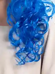Серый меланж парик с челкой, длинные волосы, маскарадный, для косплея