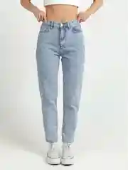 Ледяной джинсы МОМ fit
