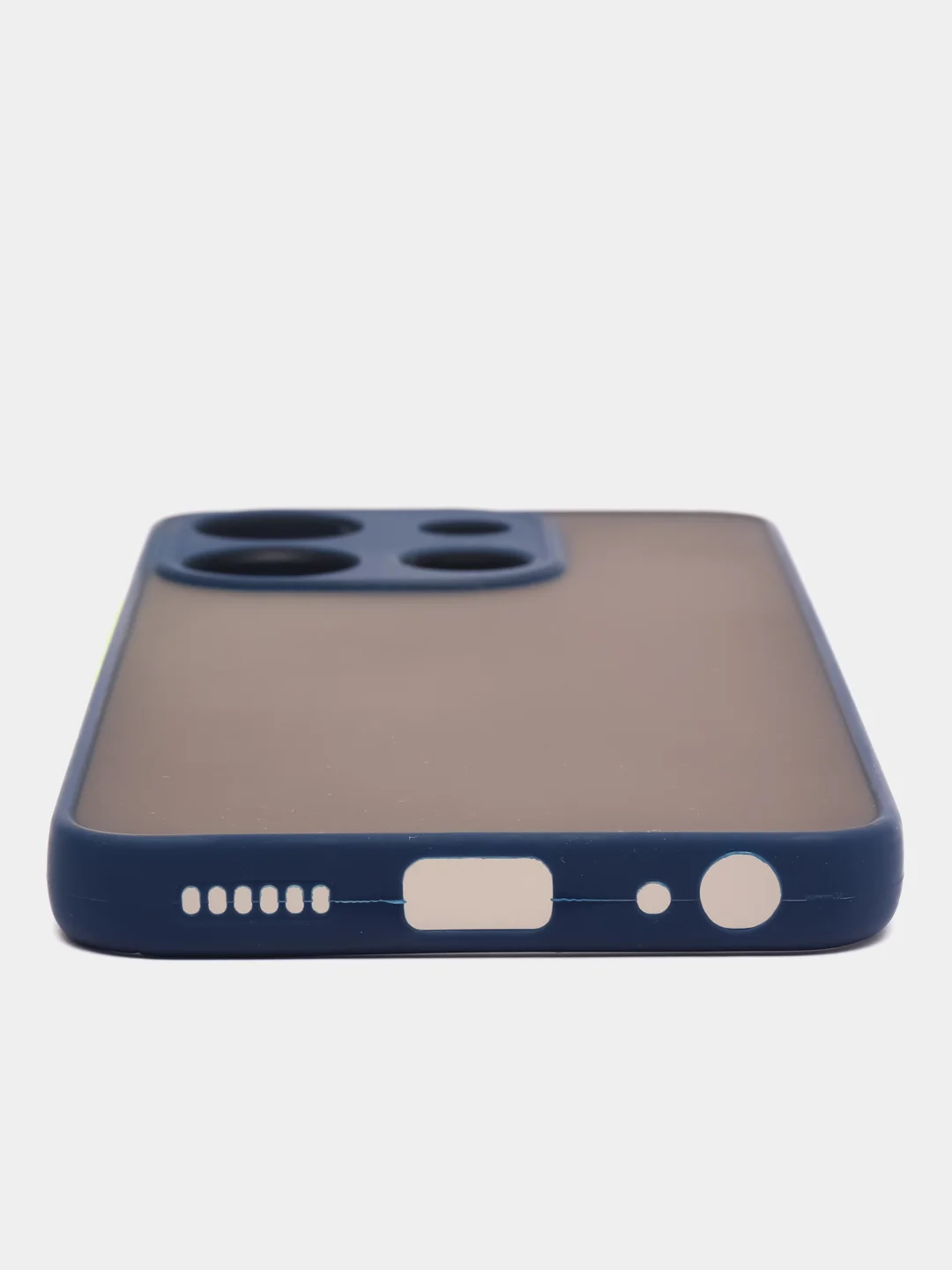 Морской чехол на Tecno Spark Go 2023, Pop 7, 7 Pro, Smart 7 пластиковый, матовый, с цветными кнопками