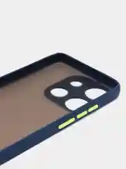 Морской чехол на Tecno Spark Go 2023, Pop 7, 7 Pro, Smart 7 пластиковый, матовый, с цветными кнопками